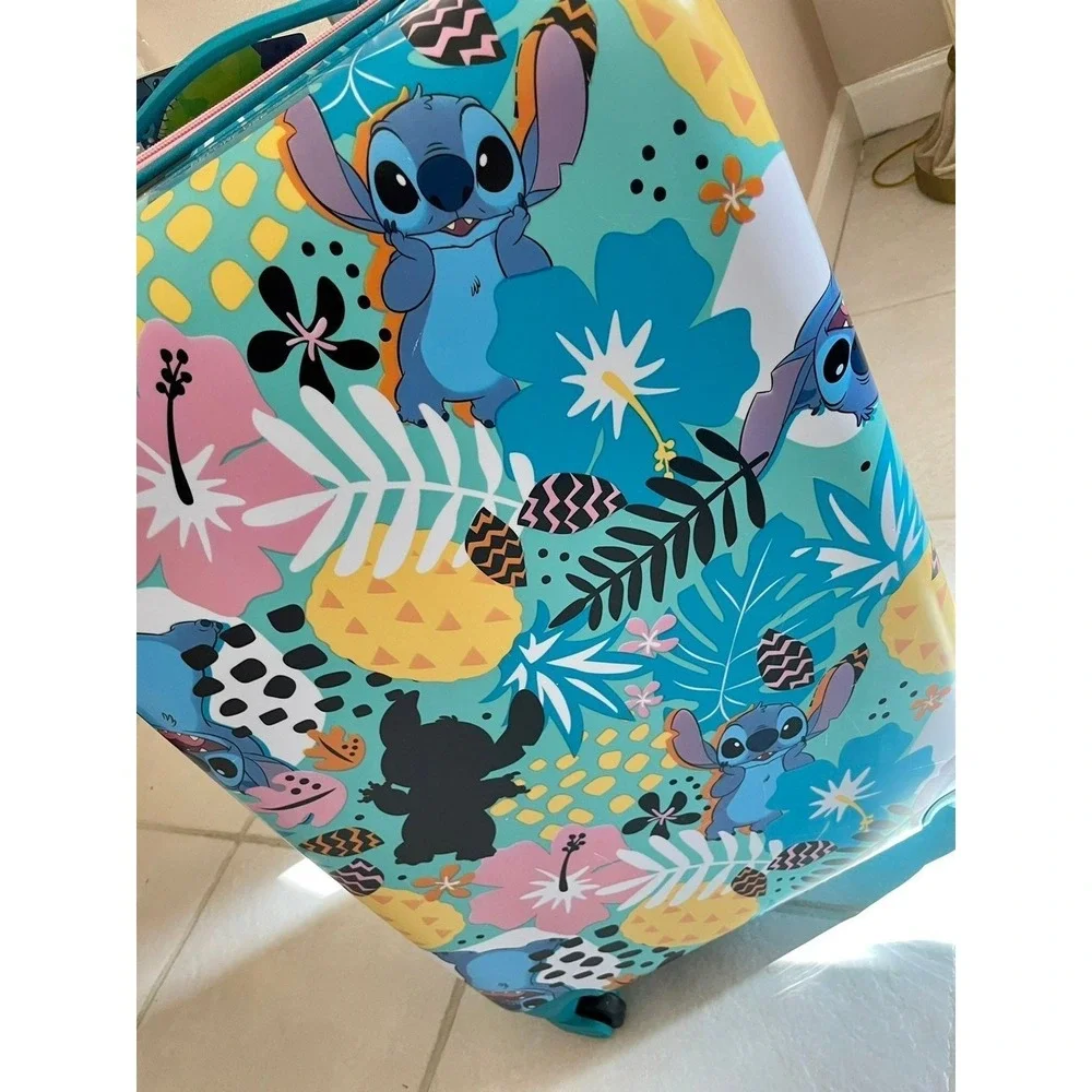 Lilo and Stitch Disney Carry on suitcase 20''‎ Rolling Travel Trip Ohana